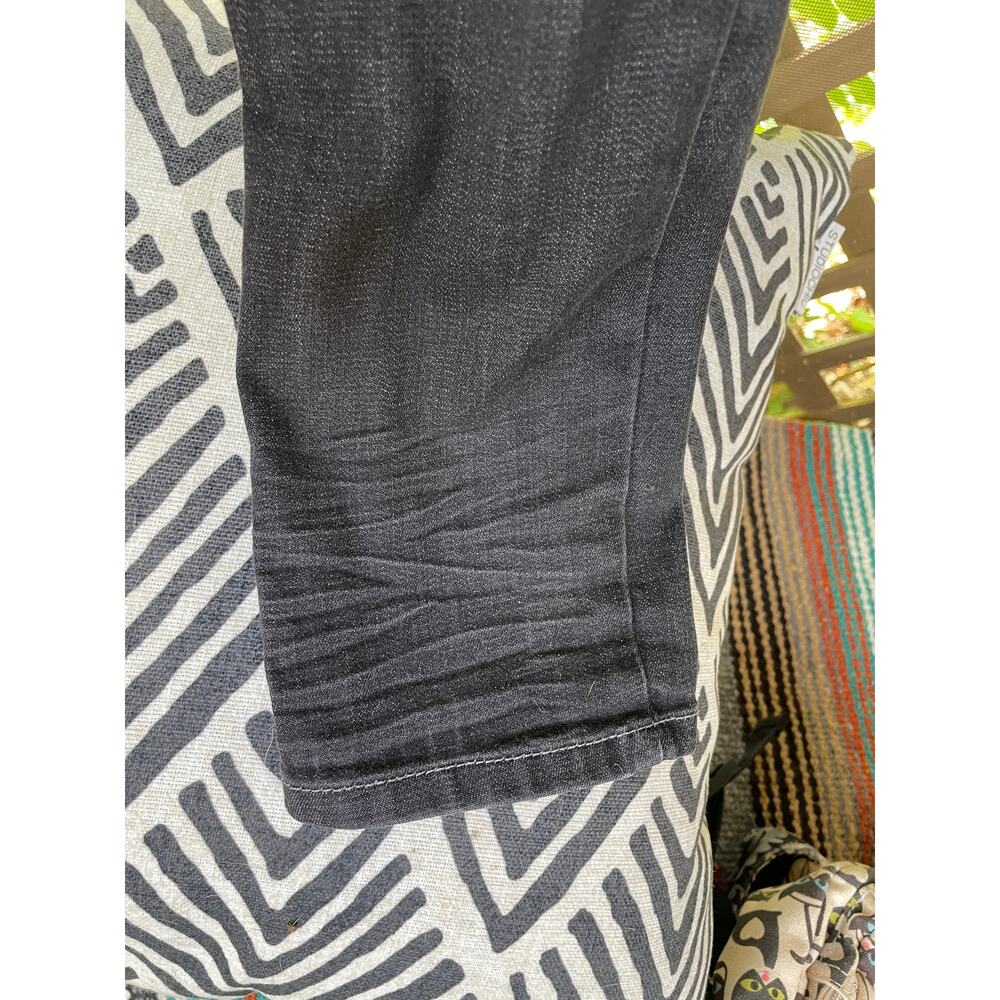 Eileen Fischer Organic Cotton Black Wash Jeans - Size 4 - Picture 5 of 9